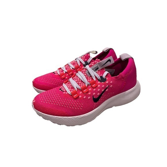 Nike Escape Run Flyknit Running Shoe Pink New Size 6 Women - Picture 2 of 9